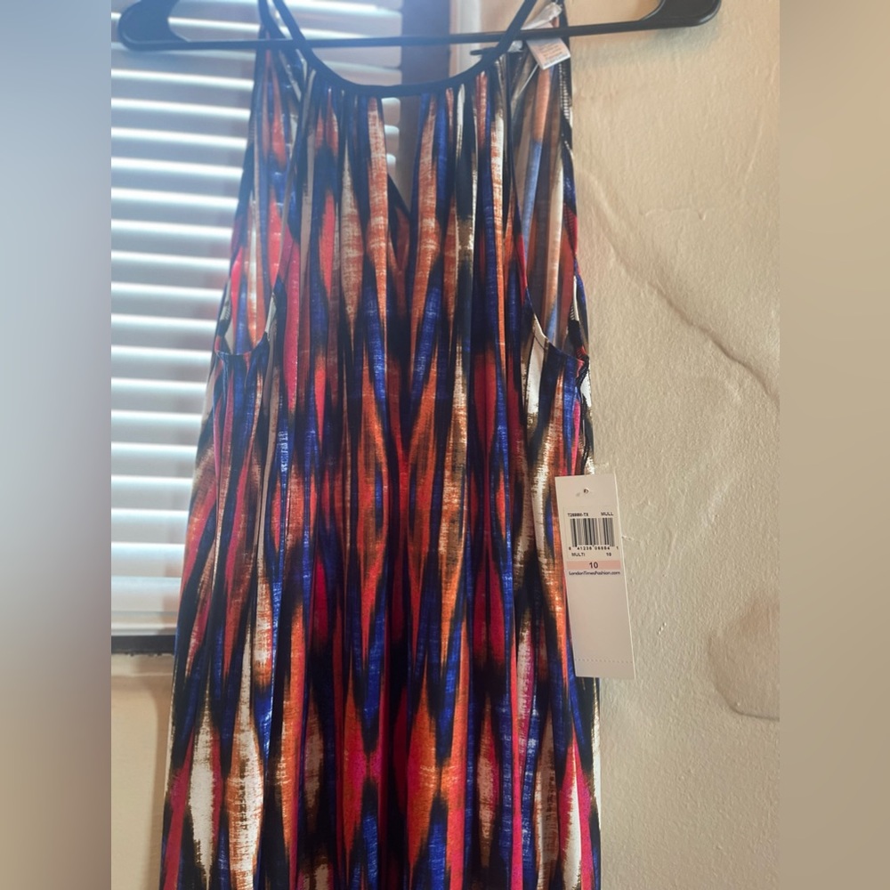 London Times Multi color Maxi Dress